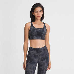 MAYLIFY Strappy Sports Bra for Women Sexy cross for Yoga Running Athletic Gym Workout Fitness