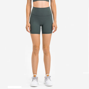 Womens Yoga Shorts Running Shorts High Waist Cool Breathable Training Shorts Ultra Soft seamless Gym Shorts