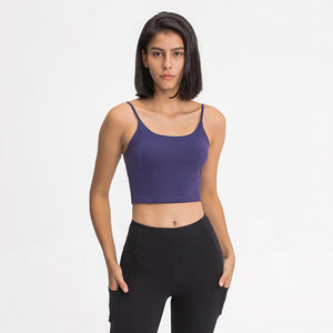 New colors for women vest sexy thin belt beautiful back tank top yoga crop Sweat vest