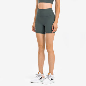 Womens Yoga Shorts Running Shorts High Waist Cool Breathable Training Shorts Ultra Soft seamless Gym Shorts
