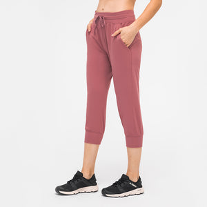 Women's Joggers Pants Drawstring Waist Sweatpants Workout Yoga Lounge Pants with Pockets for Running Jogging Fitness
