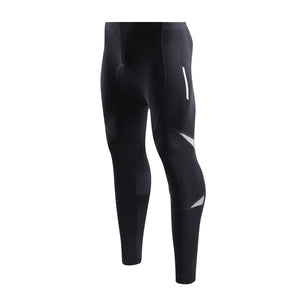 MAYLIFY Men’s Cycling Tights, 3D Padded, Thermal, Water Resistant, Lightweight, Winter Cycle Trousers, Bike Riding Pants, Highly Elasticated Bicycle Leggings