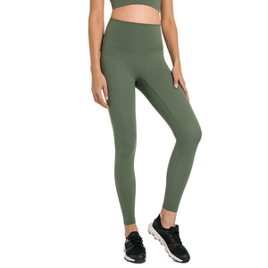 MAYLIFY Yoga Leggings Seamless High Waisted Tummy Control Yoga Pants for Gym Running Workout