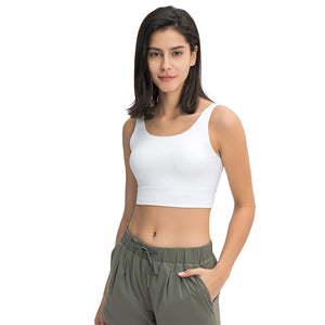 MAYLIFY Sports Bras for Women Seamless Comfortable Yoga Bra with Removable Pads