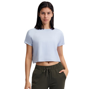 MAYLIFY Women's Workout Running T-Shirt Activewear Yoga Gym Short Sleeve Tops Sports Shirts