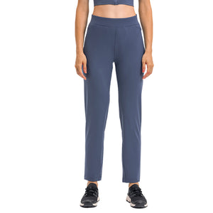 Women's Track Pants Athletic Running Sweatpants with Zipper Pockets Sports Jogging Sweat Pants Straight Leg