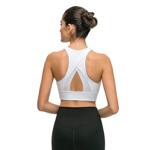MAYLIFY Sports Bra Women Yoga Bra Wear Fitness Tops Plus Size High Impact Gym Removable Pads Sports Bra