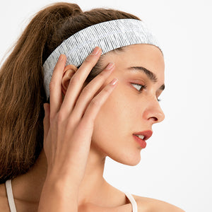 Workout Headbands for Women Elastic Non Slip Sweatbands for Yoga Running Fitness Wicking Hairbands