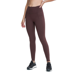 Yoga Pants with Pockets, Tummy Control, Workout Running Leggings with Pockets for Women