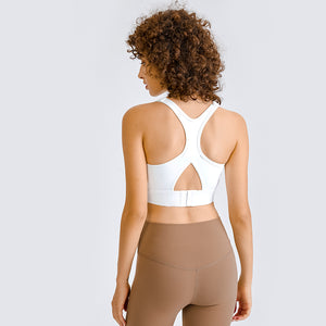 Women Padded Sports Bra Fitness Workout Running Shirts Yoga Tank Top