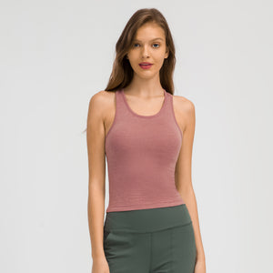 MAYLIFY Workout Tank Tops for Women - Athletic Yoga Tops, Racerback Running Tank Top