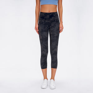 Thick High Waist Yoga Pants with Pockets Tummy Control Workout Running Yoga Leggings for Women