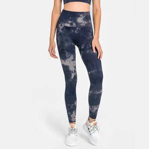 MAYLIFY Yoga Leggings Seamless High Waisted Tummy Control Yoga Pants for Gym Running Workout