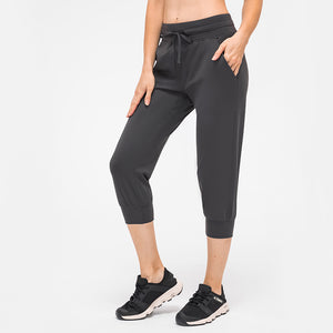Women's Joggers Pants Drawstring Waist Sweatpants Workout Yoga Lounge Pants with Pockets for Running Jogging Fitness