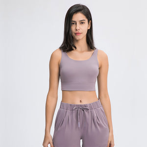 MAYLIFY Sports Bras for Women Seamless Comfortable Yoga Bra with Removable Pads