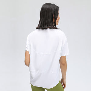 MAYLIFY Gym Sports Loose T-Shirt, Workout & Sports Top, Lightweight , for Women