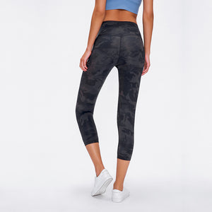 Thick High Waist Yoga Pants with Pockets Tummy Control Workout Running Yoga Leggings for Women