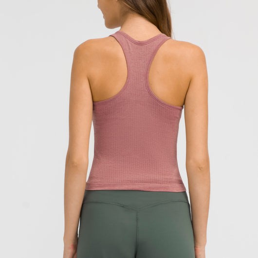MAYLIFY Workout Tank Tops for Women - Athletic Yoga Tops, Racerback Running Tank Top