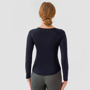 YOGA Women's Seamless Long Sleeve Running Top Gym Sports Workout Casual T-Shirts