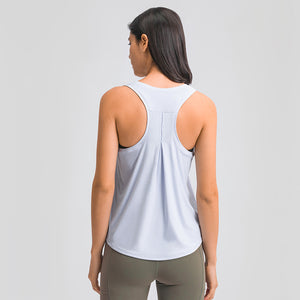 MAYLIFY Women's Workout Tank Top Racerback Lightweight Athletic Muscle Shirts Loose Fit Sport Gym Yoga Top
