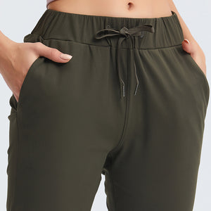Women's Joggers Pants Lightweight Running Sweatpants with Pockets Athletic Tapered Straight Leg Pants for Workout