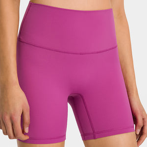 Womens Yoga Shorts Running Shorts High Waist Cool Breathable Training Shorts Ultra Soft seamless Gym Shorts