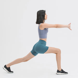 MAYLIFY Women Yoga Running Shorts High Waist Workout Gym Short Summer Fitness Tummy Control Seamless Yoga shorts