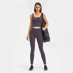Yoga Leggings Seamless High Waisted Tummy Control Yoga Pants for Gym Running Workout