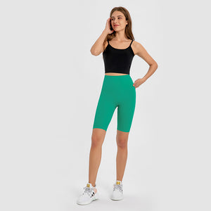Yoga Shorts for Women Workout Gym Shorts Tummy Control Running Shorts Full Coverage seamless front fitness Short