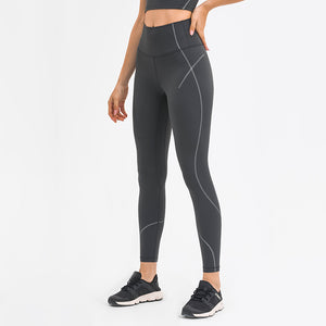 MAYLIFY High Waist Gym Leggings for Women Workout Running Butt Lift Compression Leggings