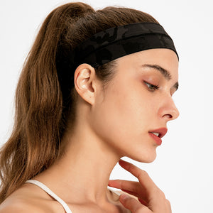 Workout Headbands for Women Elastic Non Slip Sweatbands for Yoga Running Fitness Wicking Hairbands
