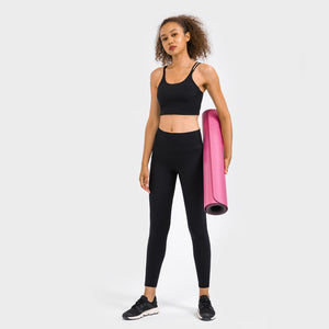 Yoga Pants with Pockets, Tummy Control, Workout Running Leggings with Pockets for Women