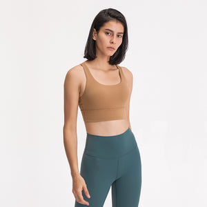 MAYLIFY Strappy Sports Bra for Women Sexy cross for Yoga Running Athletic Gym Workout Fitness