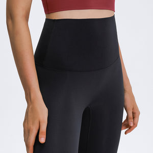 MAYLIFY Yoga Leggings Seamless High Waisted Tummy Control Yoga Pants for Gym Running Workout