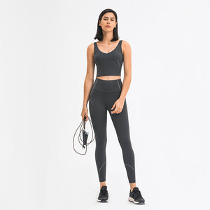 MAYLIFY High Waist Gym Leggings for Women Workout Running Butt Lift Compression Leggings