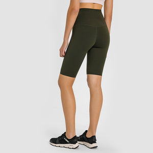 Yoga Shorts for Women Workout Gym Shorts Tummy Control Running Shorts Full Coverage seamless front fitness Short