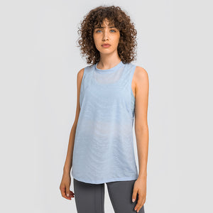 Workout Tank Tops for Women - Athletic Yoga Tops,  Running Tank Top，loose sleeveless vest