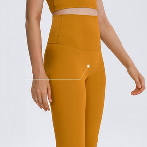MAYLIFY Yoga Leggings Seamless High Waisted Tummy Control Yoga Pants for Gym Running Workout