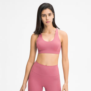 MAYLIFY Ladies Running Gym Yoga Bra Tops Athletic Fitness Push Up Soft Padded Workout Gym Sports Bras