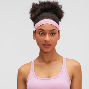 Lastic Sport Headbands Yoga Headbands Mixed Colors Workout Sweatbands Non Slip Exercise Fitness Headbands