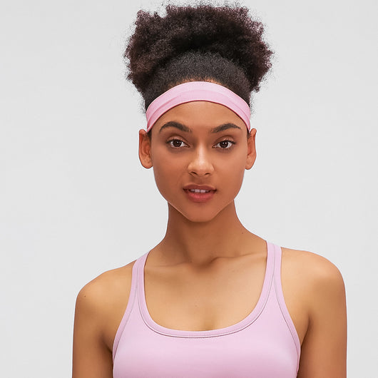 Lastic Sport Headbands Yoga Headbands Mixed Colors Workout Sweatbands Non Slip Exercise Fitness Headbands