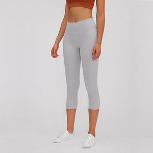 Capri Leggings High Waist Cropped Trousers Yoga Pants for Women Running Active 3/4 Length Leggings for Workout Exercise & Fitness
