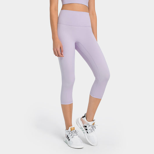 MAYLIFY Breathable Women High Elastic Yoga Pants Tights Quick Dry Sports Solid Color Leggings with Pocket