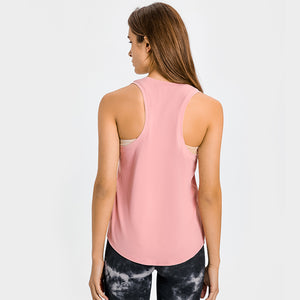 MAYLIFY Workout Tank Tops for Women - Sport Yoga Tops Loose Fit, Racerback Muscle Vest Shirt