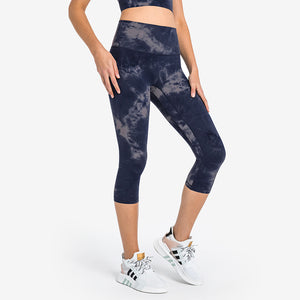 MAYLIFY Breathable Women High Elastic Yoga Pants Tights Quick Dry Sports Solid Color Leggings with Pocket