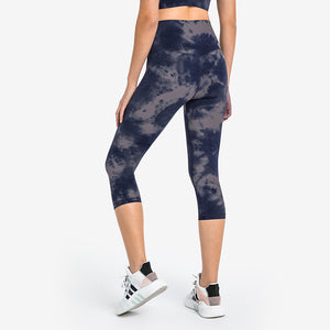 MAYLIFY Breathable Women High Elastic Yoga Pants Tights Quick Dry Sports Solid Color Leggings with Pocket