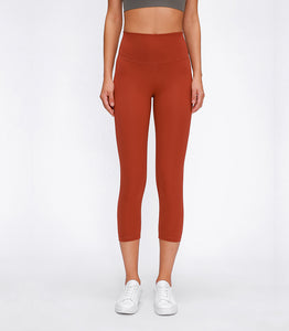 Thick High Waist Yoga Pants with Pockets Tummy Control Workout Running Yoga Leggings for Women