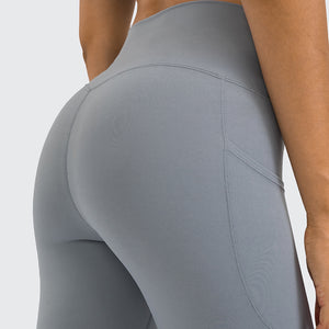 Yoga Pants with Pockets, Tummy Control, Workout Running Leggings with Pockets for Women