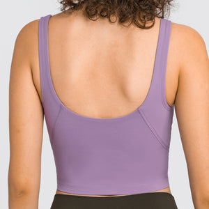 Shockproof Sports Bra Running Workout Gym Top Bra Short anti-shock yoga bra tank top