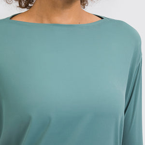 MAYLIFY Long Sleeve Workout Shirts for Women Athletic Tops Running Yoga Shirts